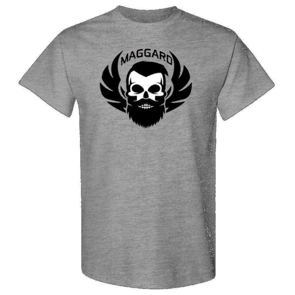Kyle Maggard Skull Logo Tee Gray Shirt